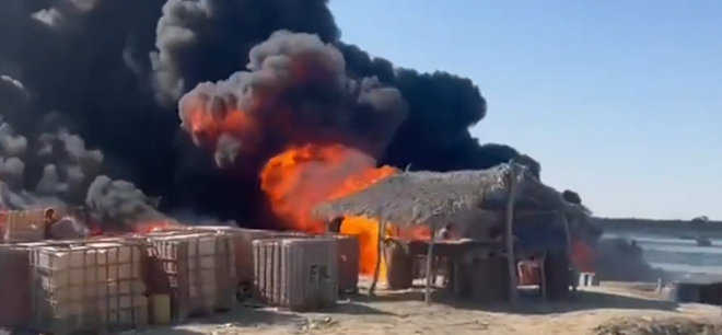中國援建的巴基斯坦瓜達爾港突發(fā)大火！恐襲還是單純事故？