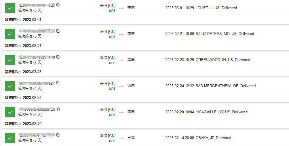 UPS國(guó)際快遞