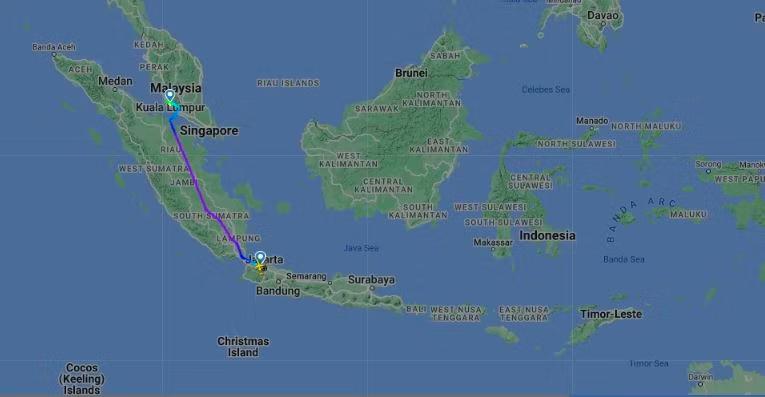 雅加達(dá)至吉隆坡空運(yùn) 雅加達(dá)至吉隆坡空運(yùn)